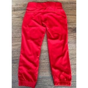 Champro Girls Red Softball Pants Size Medium Reinforced Knees Athletic Uniform